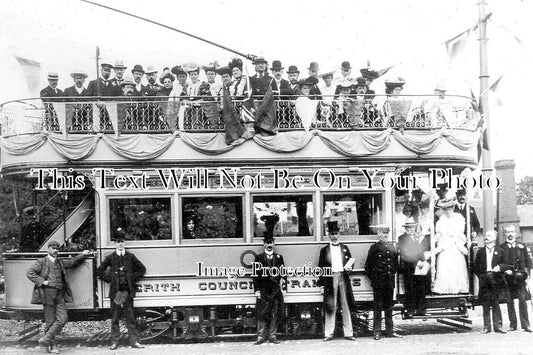 KE 3954 - Erith Council Tramways Tram, Erith, Kent