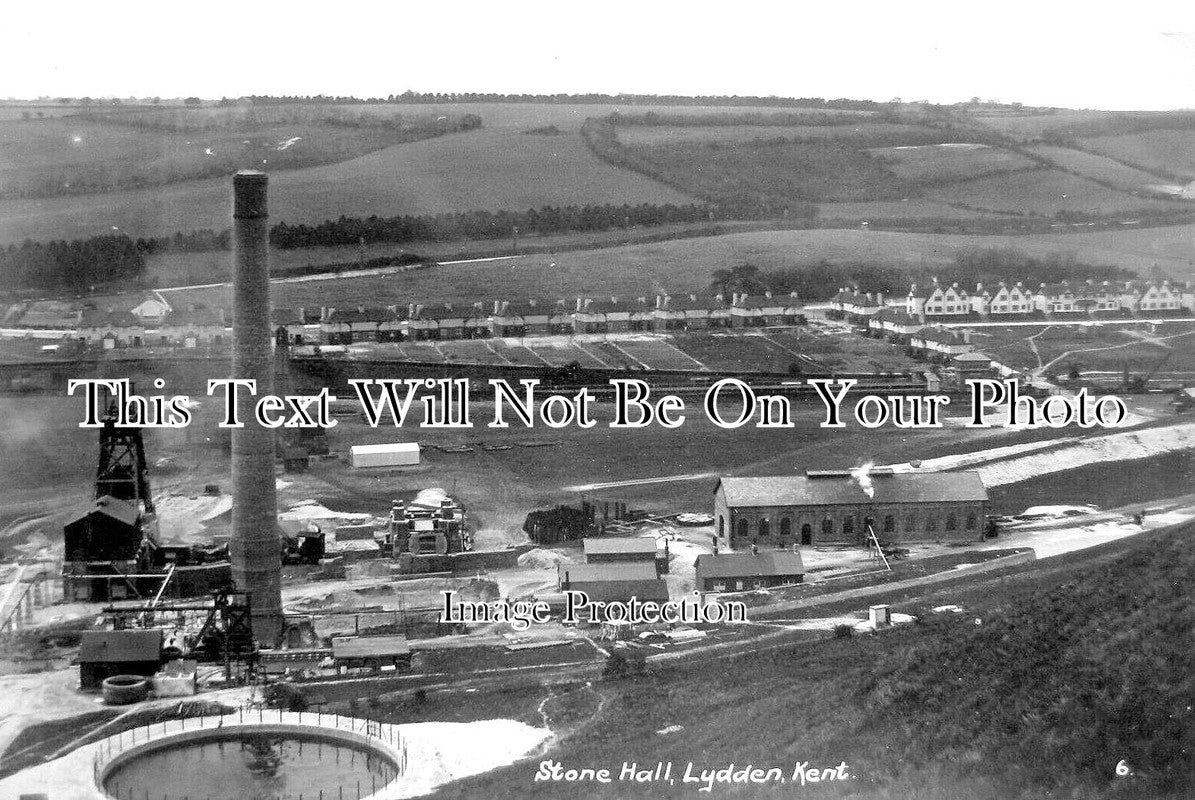 KE 4001 - Stone Hall Colliery Coal Mine, Lydden, Kent