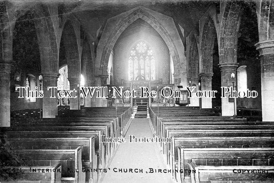 KE 4012 - Interior Of All Saints Church, Birchington On Sea, Kent
