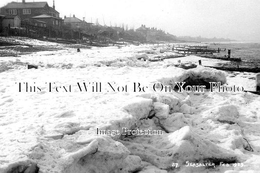 KE 4015 - Seasalter Frozen Sea, Kent 1929