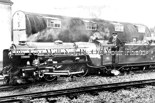 KE 4018 - Typhhon Miniature Railway Locomotive, New Romney, Kent