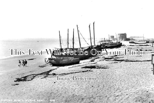 KE 4088 - Fishing Boats, Hythe, Kent