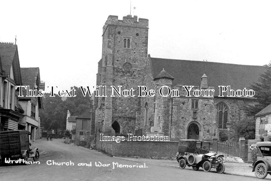 KE 4138 - Wrotham Church & War Memorial, Kent