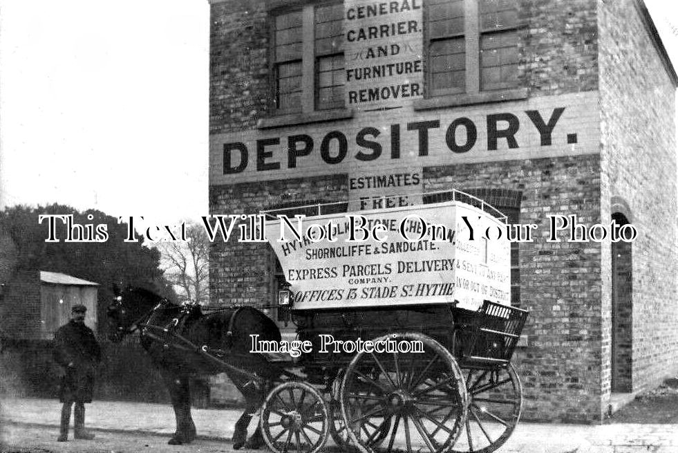 KE 4152 - Hythe Carrier & Removal Depository, Kent
