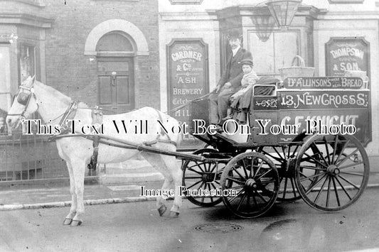 KE 4157 - Horse & Cart Delivery, Margate, Kent