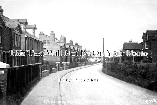 KE 4158 - Station Road, Lyminge, Kent c1915