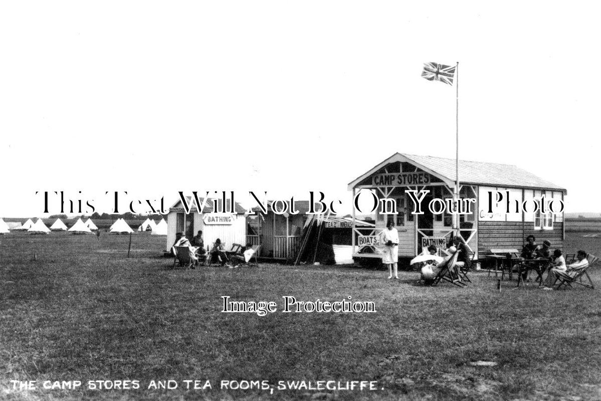 KE 4163 - The Camp Stores & Tea Rooms, Swalecliffe, Kent