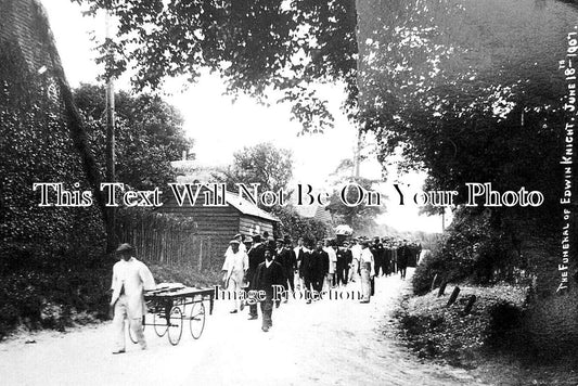 KE 4172 - Snowdown Colliery Disaster Funeral, Dover, Kent 1907