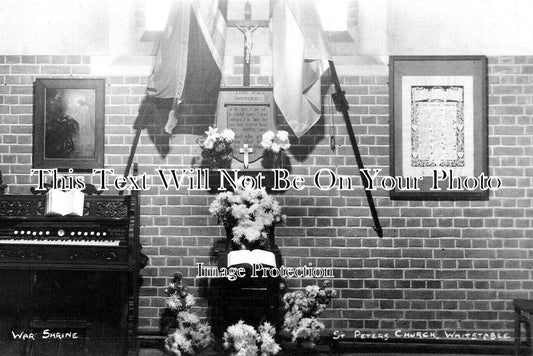 KE 4174 - War Shrine, St Peters Church, Whitstable, Kent