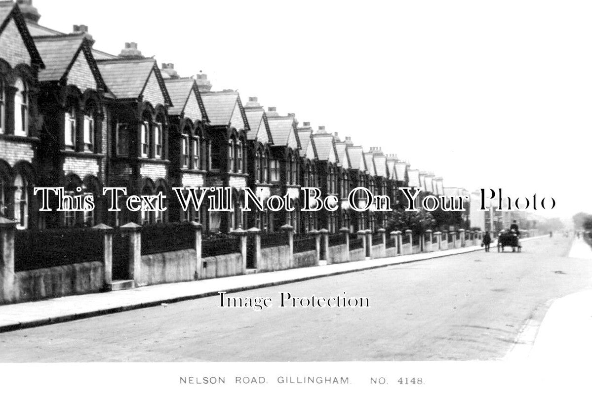 KE 4213 - Nelson Road, Gillingham, Kent c1915