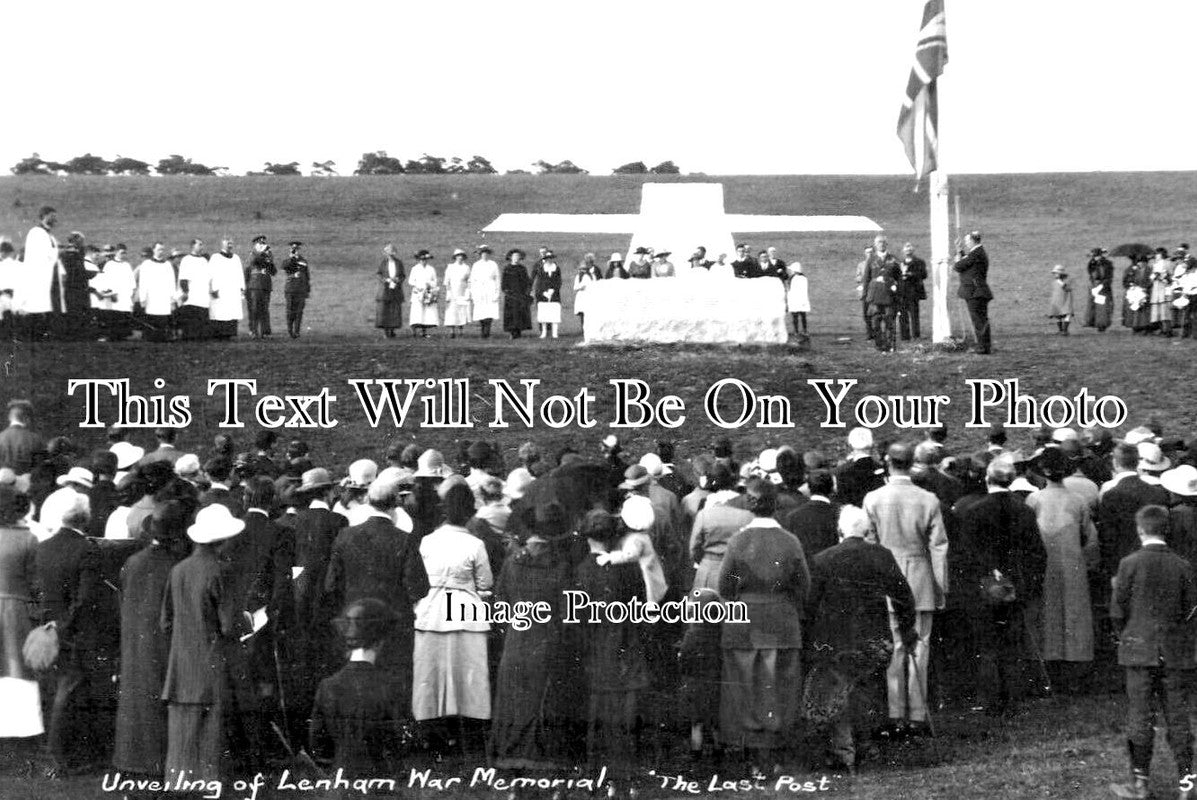 KE 4219 - Unveiling Of Lenham War Memorial, Kent