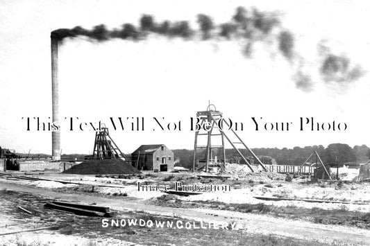 KE 4225 - Snowdown Colliery Near Dover Kent