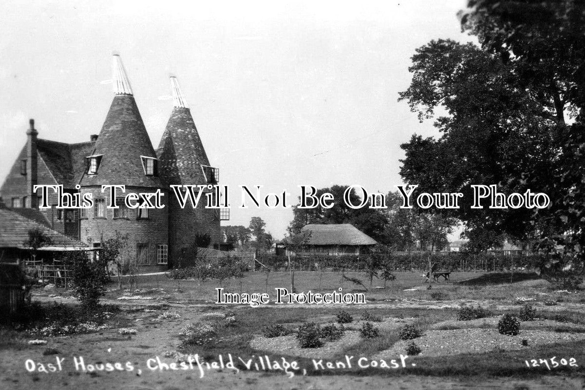 KE 423 Oast Houses, Chestfield Village, Kent JB Archive