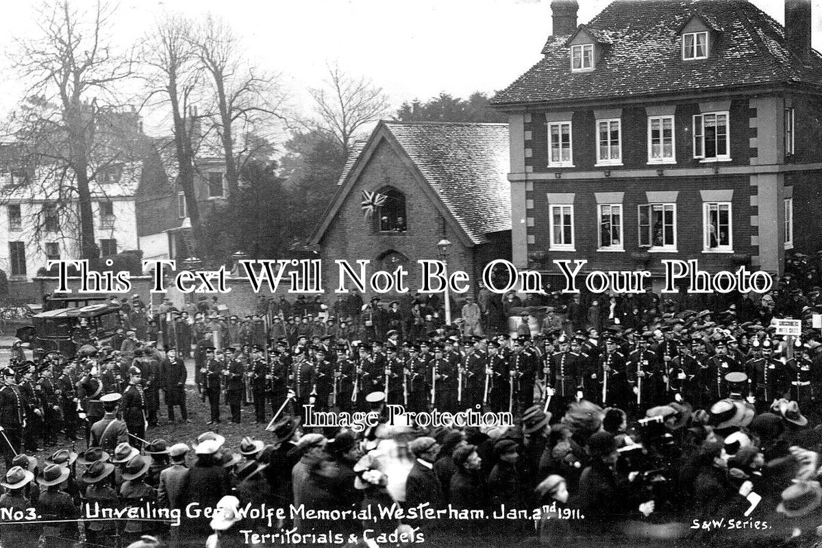KE 4231 - Unveiling General Wolfe Memorial, Westerham, Kent 1911