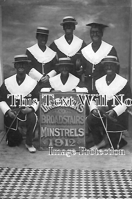KE 4232 - Uncle Marks Minstrels, Broadstairs, Kent 1912