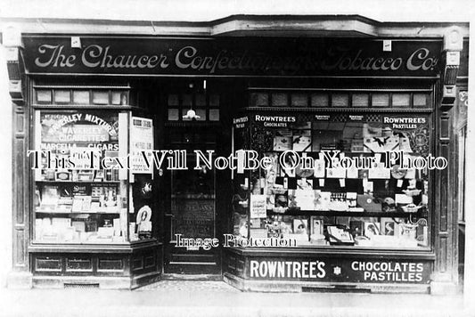 KE 425 - The Chaucer Shop, St Peters Street, Canterbury, Kent c1917