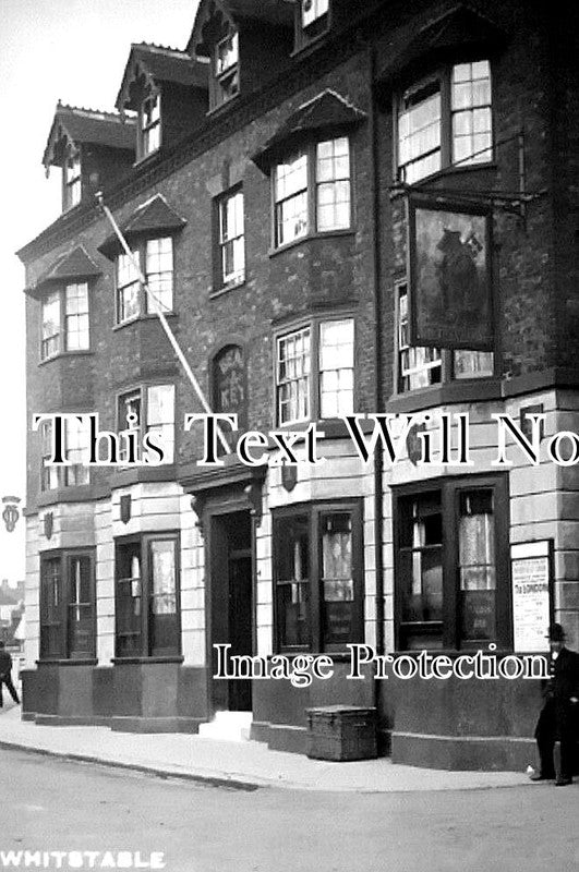KE 4294 - Bear & Key Pub, Whitstable, Kent c1910