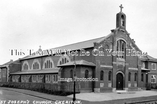 KE 431 - St Josephs Church, Cheriton, Folkestone, Kent c1930