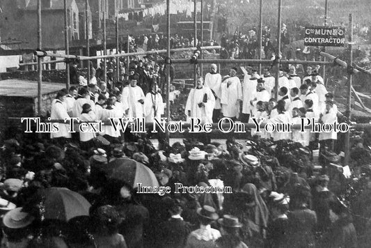 KE 4322 - Laying Foundation Stone, St Bartholomews Mission Hall, Dover 1905
