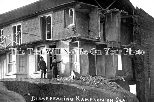 KE 4334 - Disappearing Hampton On Sea, Herne Bay, Kent
