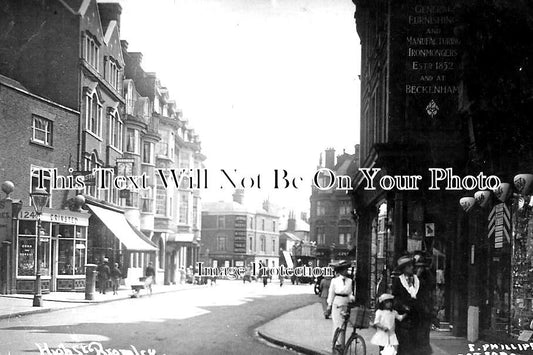 KE 4355 - High Street, Bromley, Kent c1913