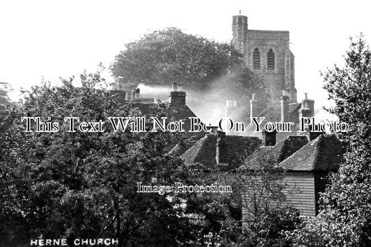 KE 4357 - Herne Church, Herne Bay, Kent c1913