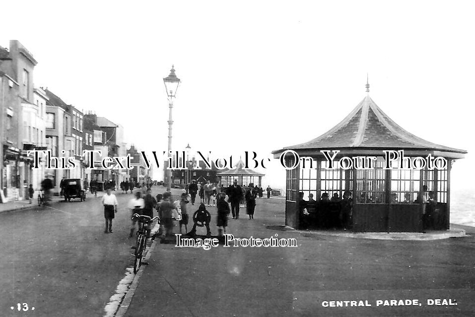 KE 4359 - Central Parade, Deal, Kent c1920