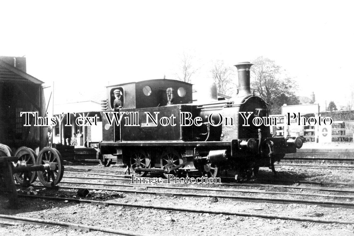 KE 4371 - Steam Engine, Rolvenden Railway Station, Kent