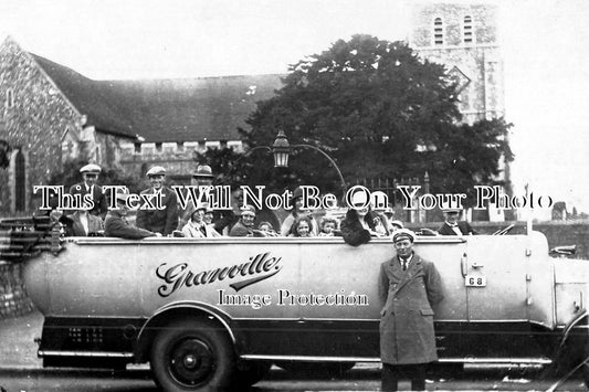 KE 438 - Charabanc Outing, Minster In Thanet, Kent c1927