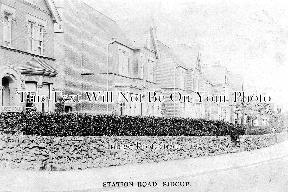 Ke 4382 Station Road Sidcup Kent C1905 Jb Archive