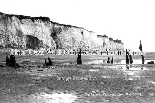 KE 4386 - The Cliffs, Pegwell Bay, Ramsgate, Kent