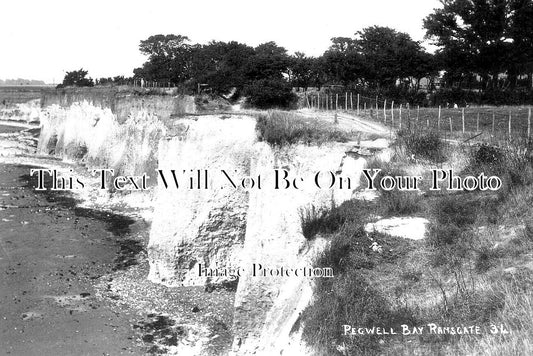 KE 4388 - The Cliffs, Pegwell Bay, Ramsgate, Kent
