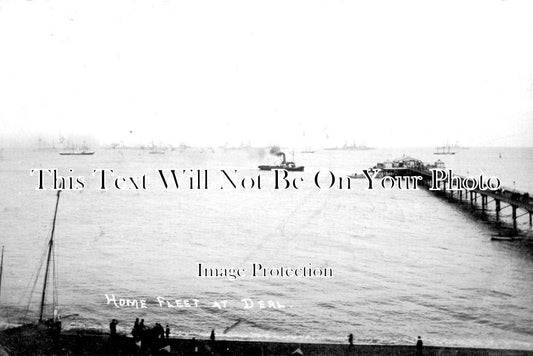 KE 4414 - Home Fleet At Deal, Kent c1909