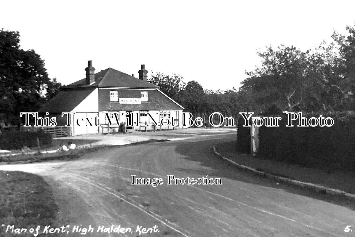 KE 4415 - Man Of Kent Pub, High Halden, Kent