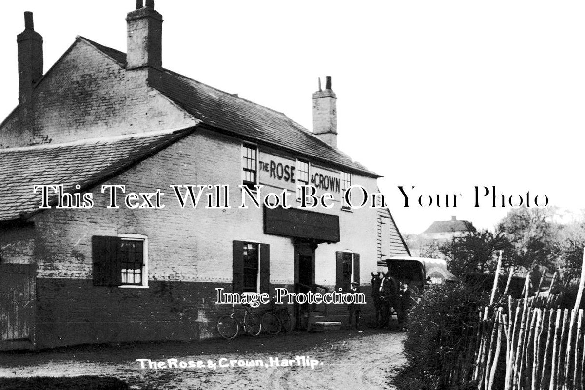 KE 4429 - The Rose & Crown Pub, Hartlip, Kent c1912