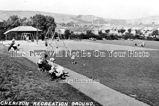 KE 443 - Cheriton Recreation Ground, Folkestone, Kent c1930