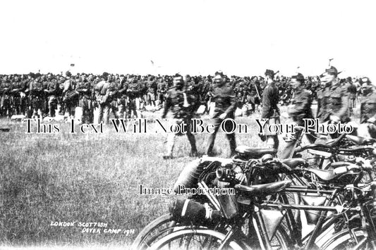 KE 4466 - London Scottish, Dover Camp, Kent 1911