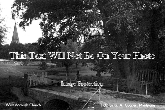 KE 4512 - Willesborough Church, Kent c1940