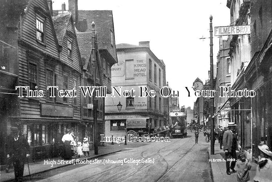 KE 4558 - The Kings Head Hotel, High Street, Rochester, Kent