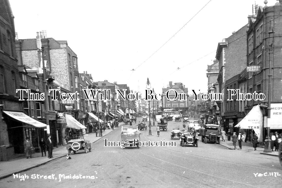 KE 4563 - High Street, Maidstone, Kent c1926 – JB Archive