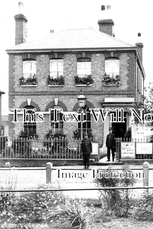 KE 4575 - Belvedere Police Station, Kent c1910
