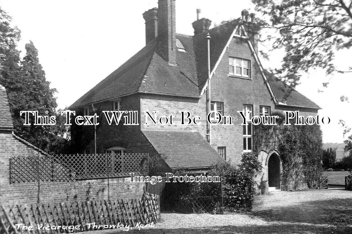 KE 4593 - The Vicarage, Throwley, Kent c1921