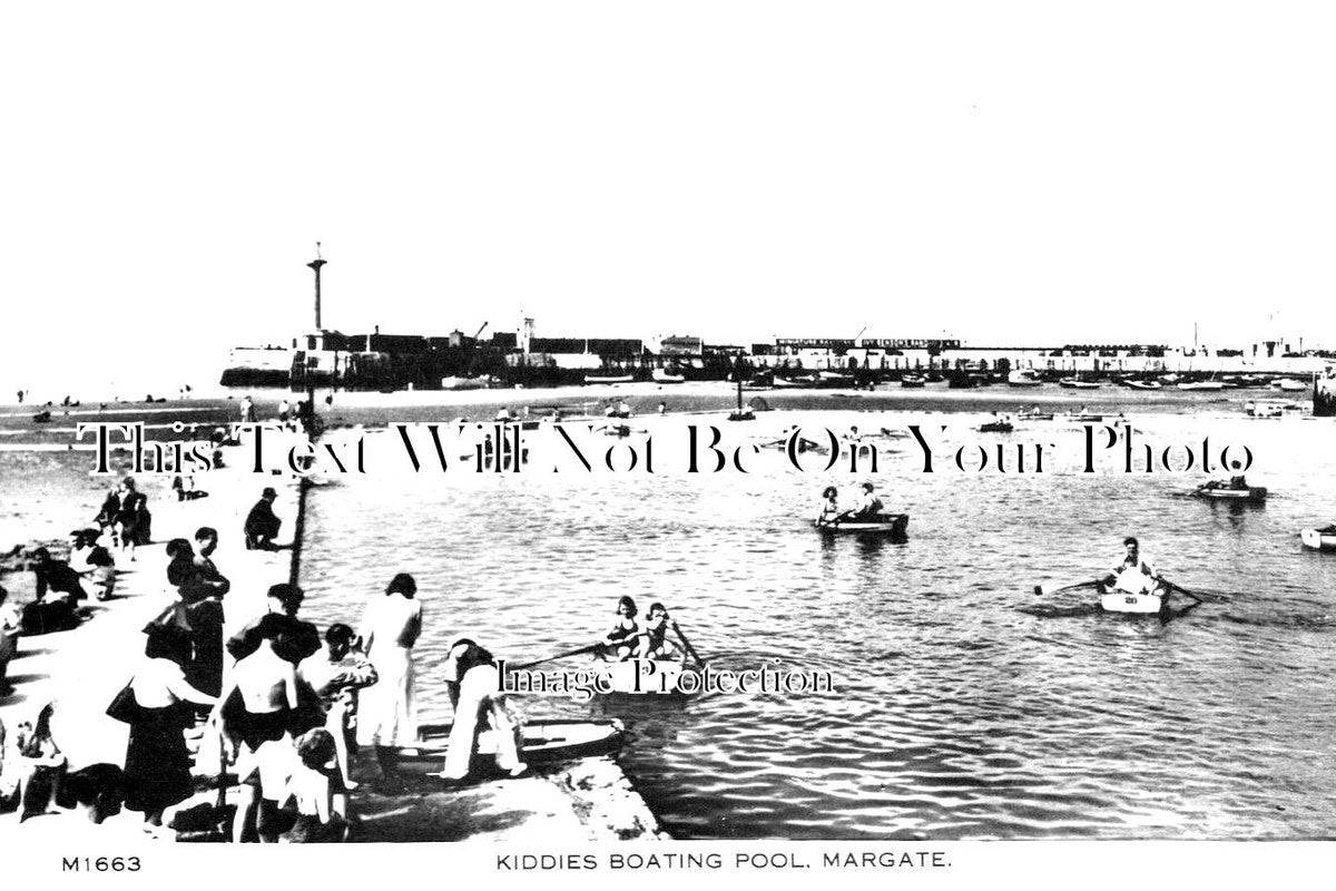 KE 4595 - Kiddies Boating Pool, Margate, Kent