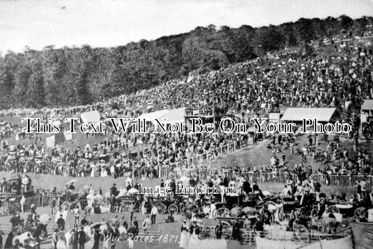 KE 460 - Wye Races, Ashford Kent 1871