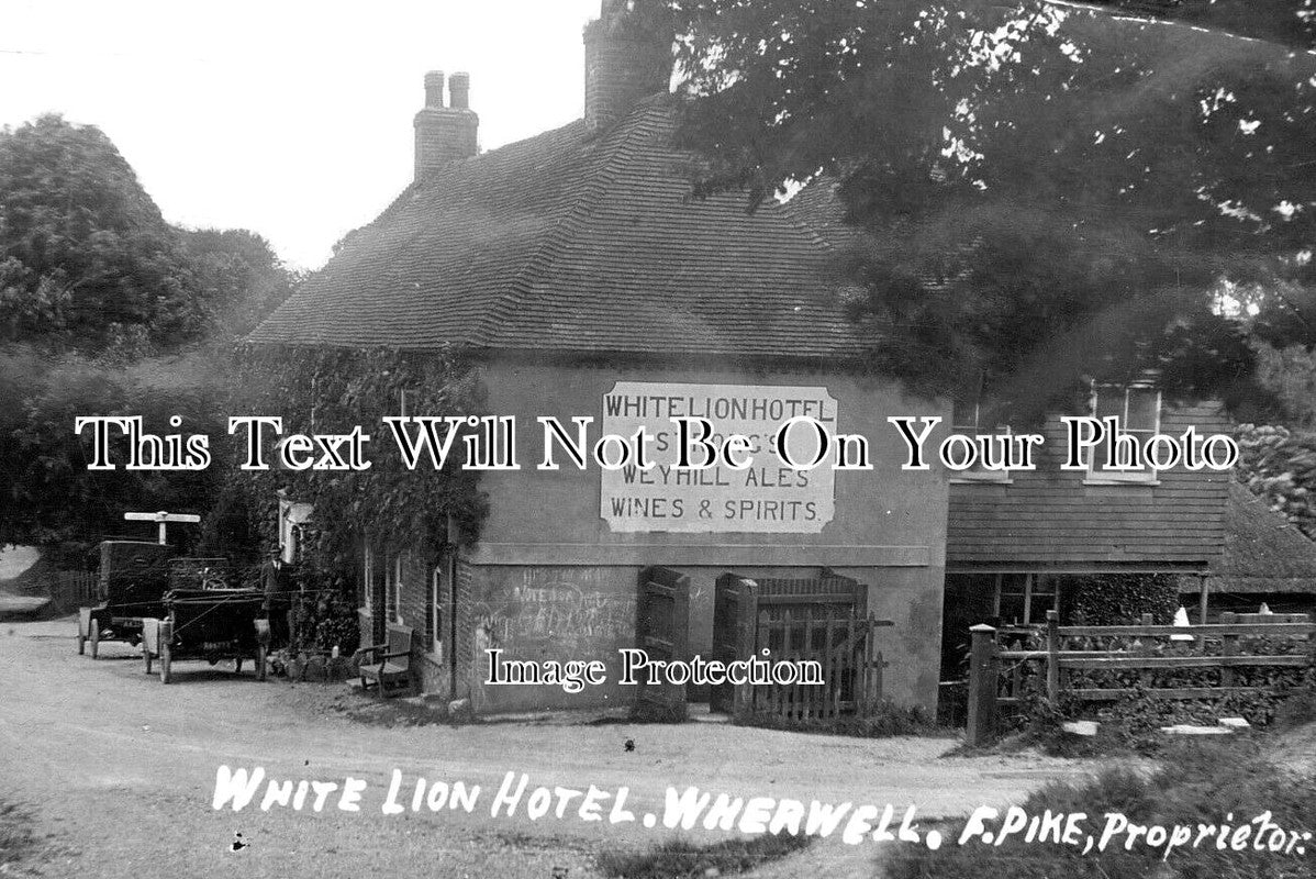 KE 4643 - The White Lion Hotel, Wherwell, Kent