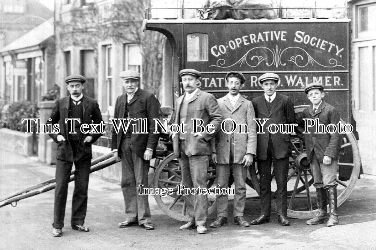 KE 4647 - Walmer Co-Operative Society, Station Road, Kent c1906