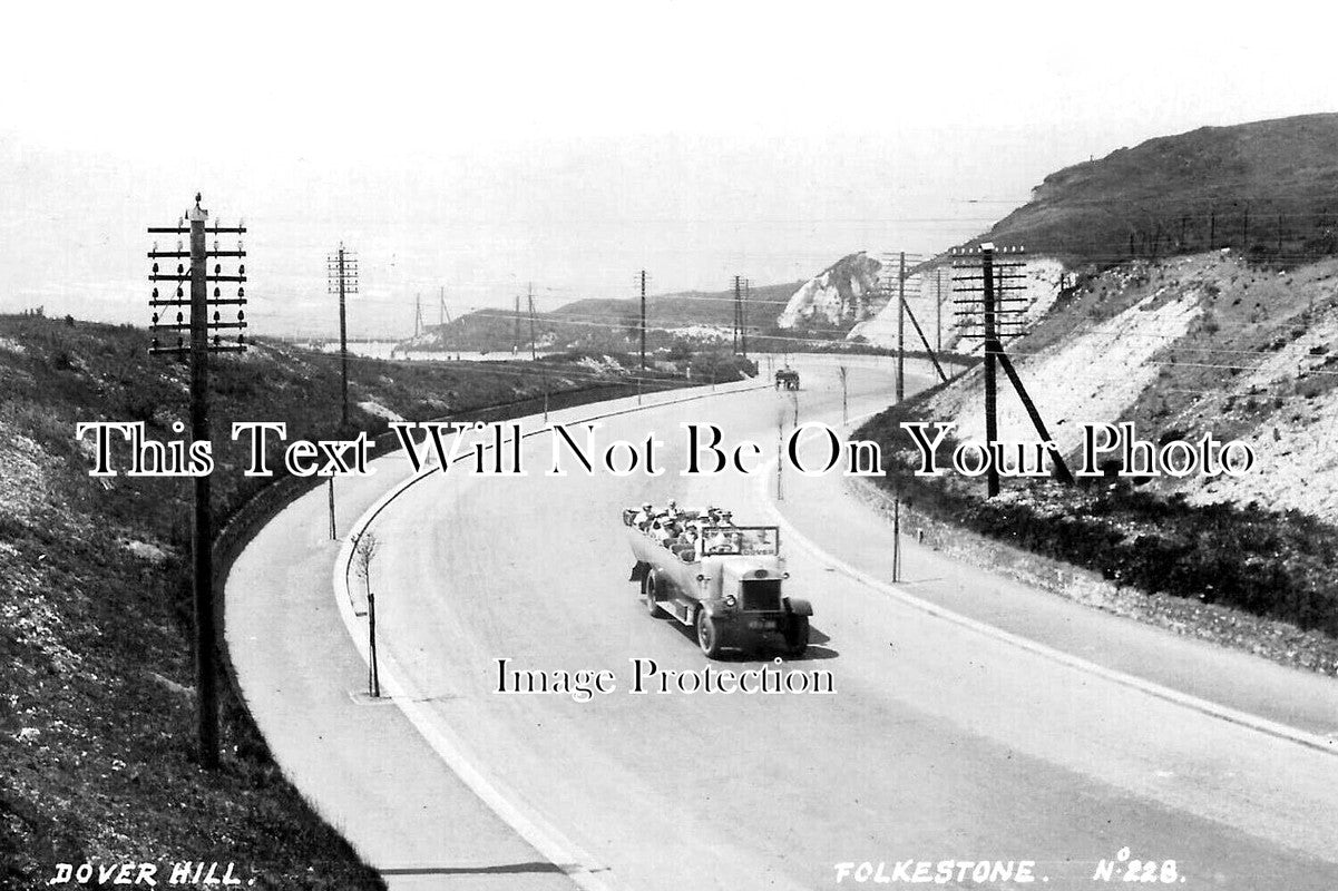 KE 4669 - Dover Hill, Folkestone, Kent