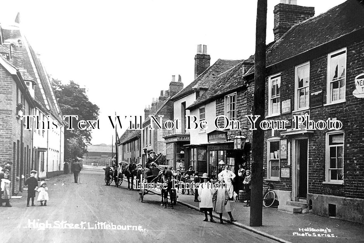 KE 4772 - High Street, Littlebourne, Kent c1914