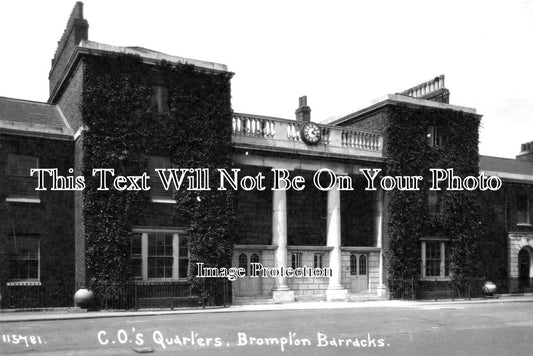 KE 4778 - CO's Quarters, Brompton Barracks, Kent