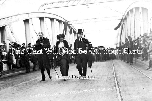 KE 4780 - Opening Of Rochester Bridge, Rochester, Kent 1914